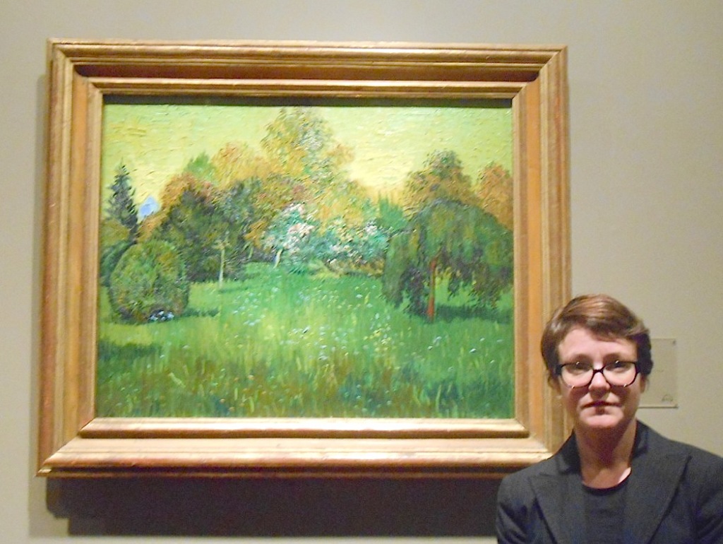 Stephanie_with Van Gogh